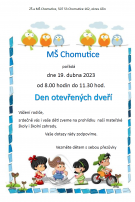 Den otevřených dveří MŠ Chomutice 1