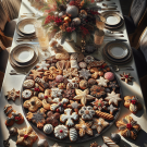 Kafíčko s vánočním cukrovím