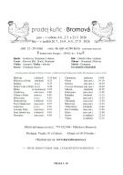 prodej kuřat na zastávce